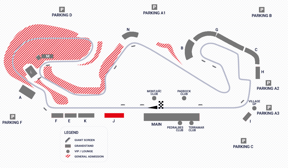 Grandstand J weekend