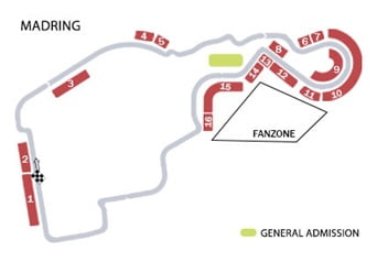 Grandstand Bronze 15 weekend