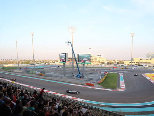 West Grandstand weekend