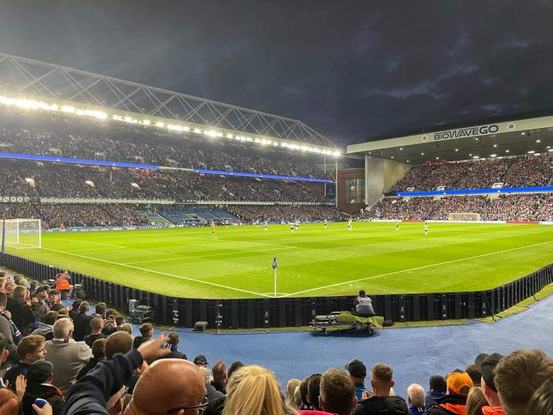 Gordon Ramsay VIP Ibrox