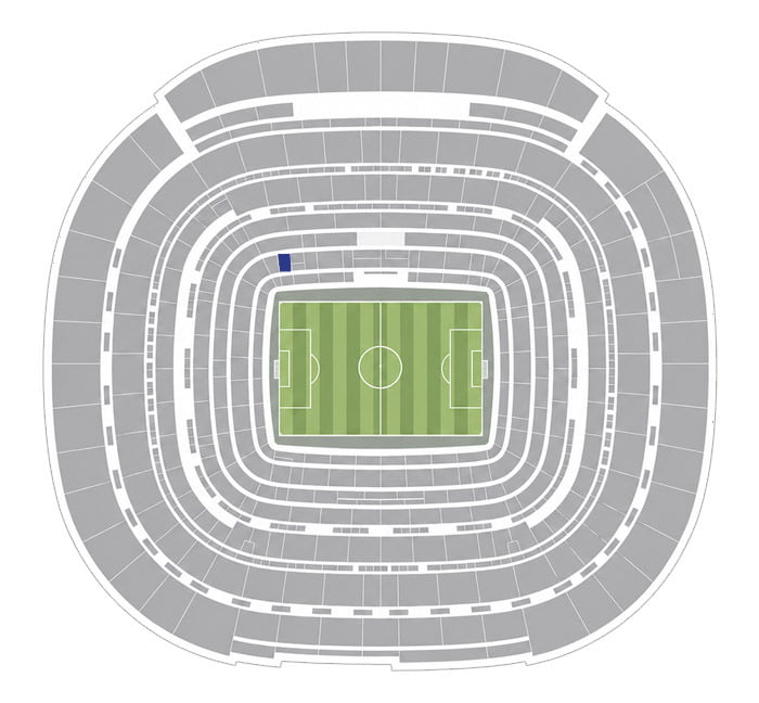 Matchday Premium Lower - Bernabeu Market